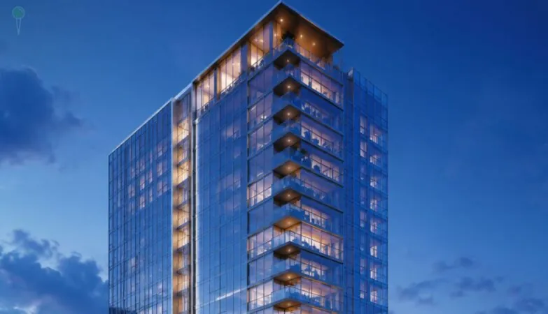 17-piętrowy wieżowiec SkyPoint stanie przy al. Grunwaldzkiej w Gdańsku
