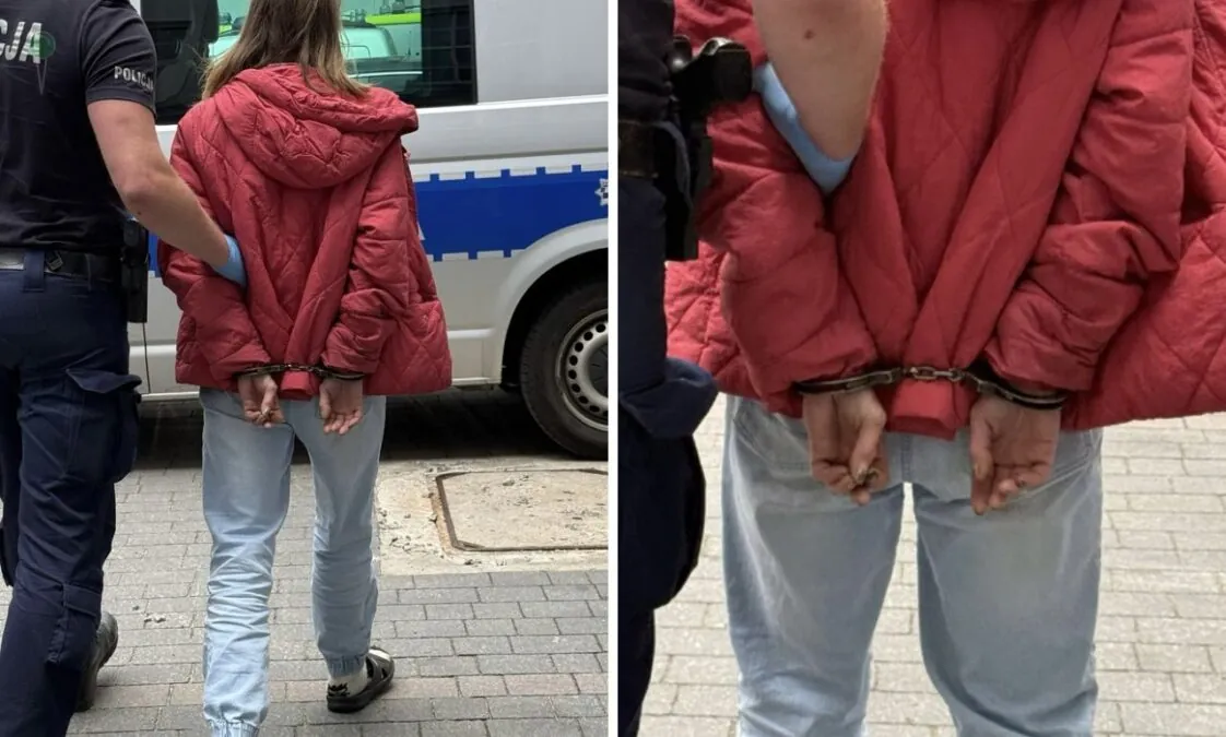 Kobieta włamała się na posesje w Gdańsku. Postanowiła tam zamieszkać (FOTO: KMP Gdańsk)