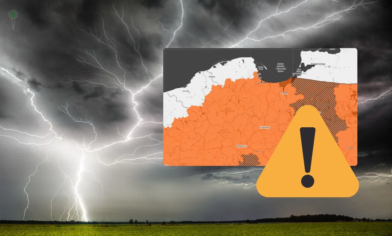 Zagrożenie burzami na Pomorzu II stopnia (FOTO: canva)