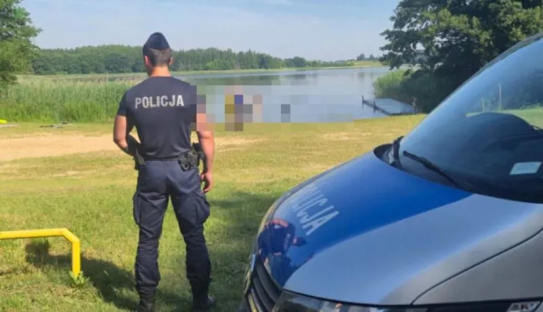 Tragedia nad jeziorem Sowica. Nie żyje 24-letni mężczyzna