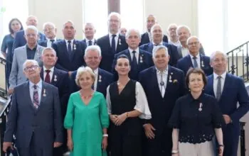 Pomorscy samorządowcy z odznakami. Swoi odznaczyli swoich (FOTO: PUW)