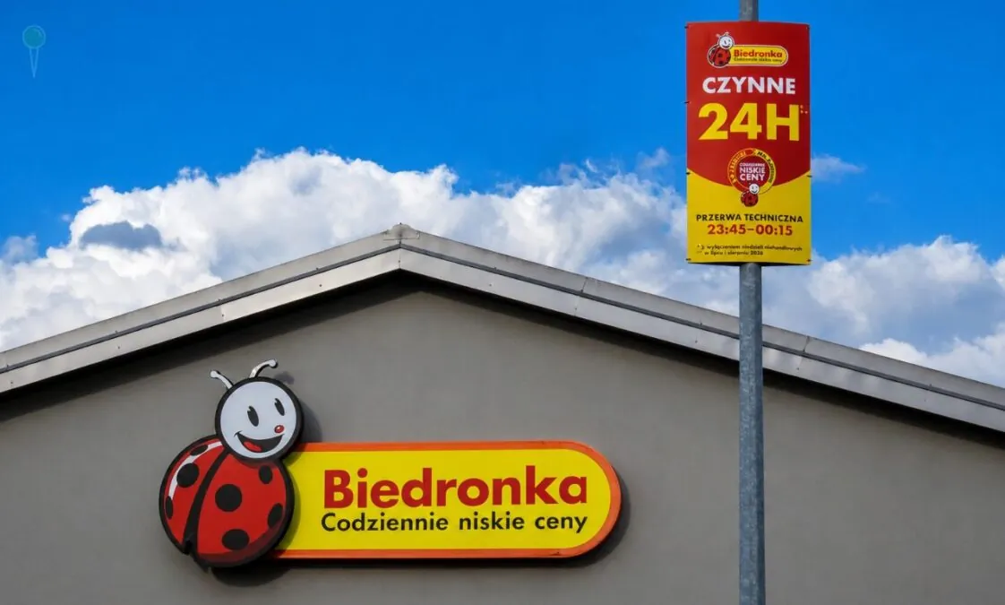 Tak Biedronka korzysta na gdańskiej prohibicji. Otwarci są całą dobę (FOTO: wbijamszpile.pl)