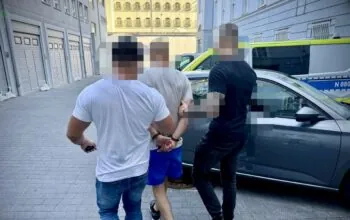Seryjny złodziej aresztowany po awanturze w dyskoncie na Przymorzu (FOTO: KMP Gdańsk)