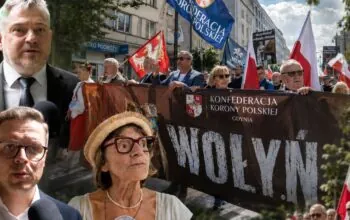 Marsz pamięci ofiar Wołynia przeszedł przez Gdynię (FOTO: wbijamszpile.pl)