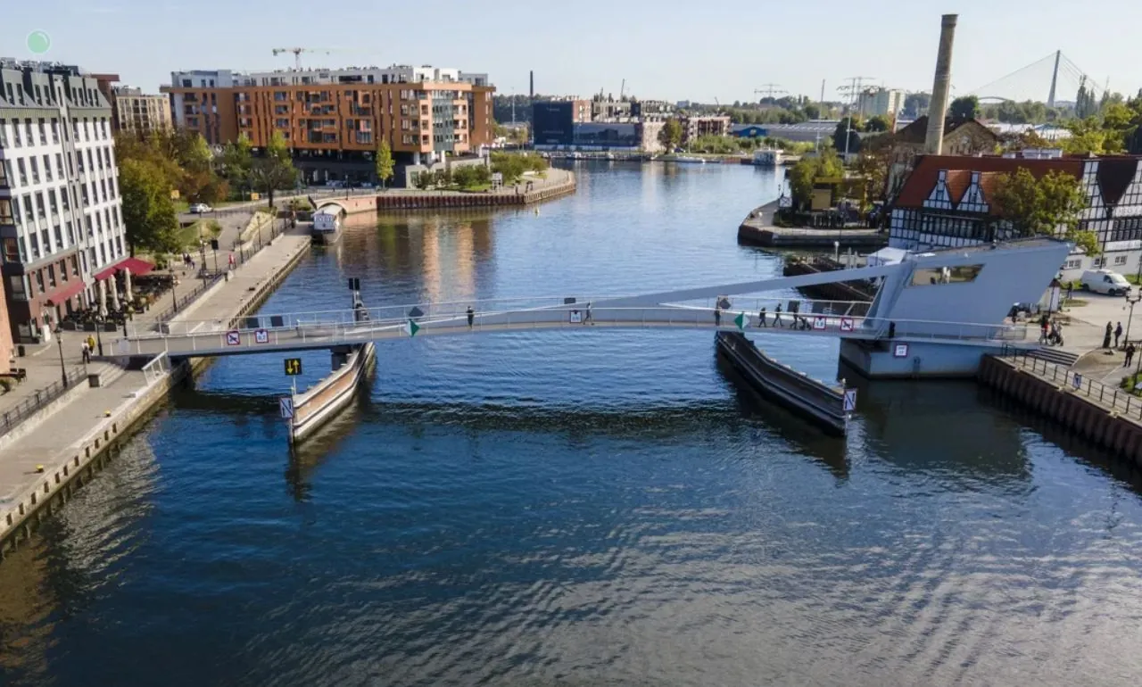 Kładka na Ołowiance nie otworzy się do końca lipca (FOTO: gdansk.pl)