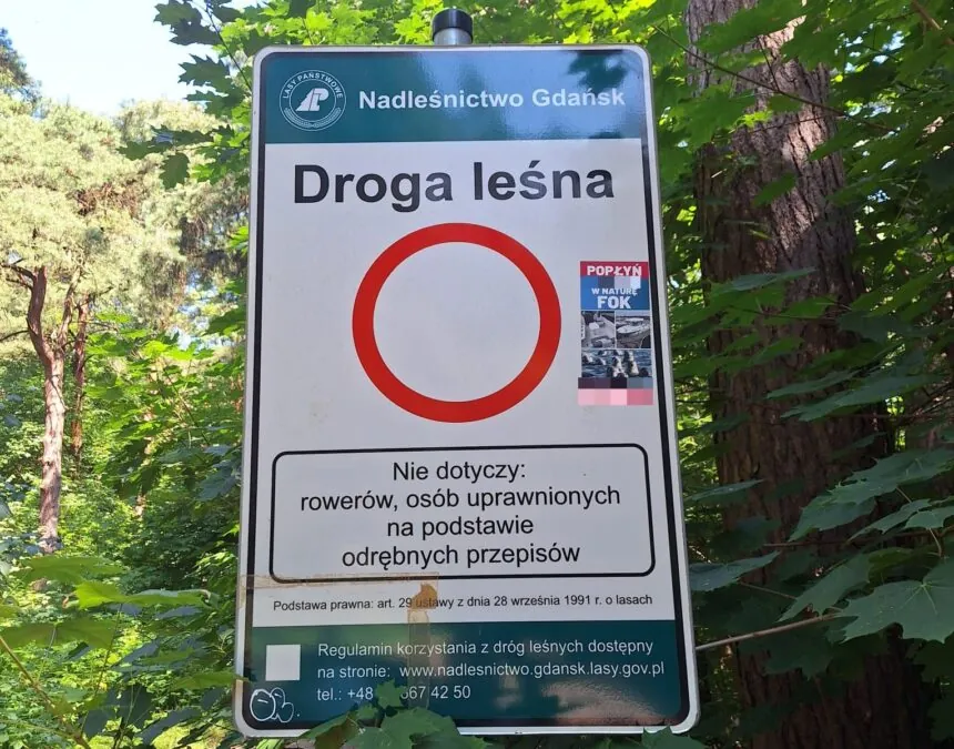 Nowa odsłona sporu o rejsy na foki. Reklama jednej firmy zalewa Wyspę Sobieszewską (FOTO: czytelnik wbijamszpile.pl)
