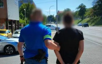 Opiekunka Jerzego Ż. z kampanii prezydenckiej doprowadzona do aresztu (FOTO: KMP Gdańsk)