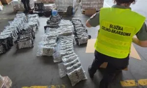 Prawie tona marihuany w kontenerze z Kanady