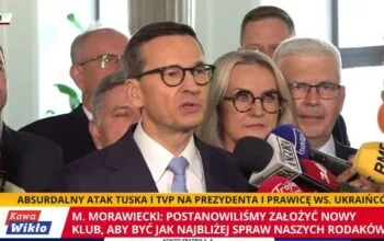 Mateusz Morawiecki tworzy nowy klub parlamentarny (FOTO: wpolsce24.tv)