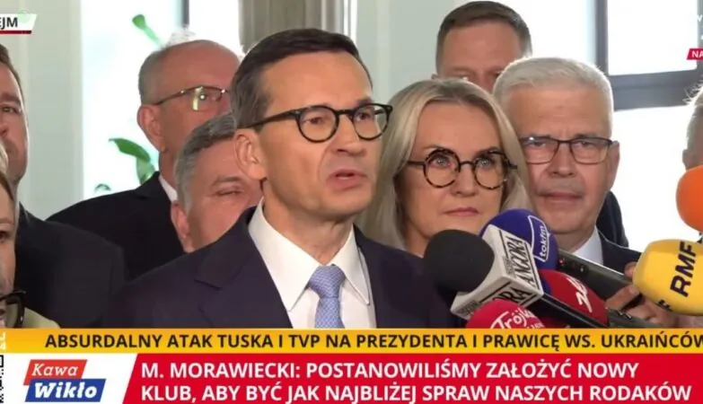 Mateusz Morawiecki tworzy nowy klub parlamentarny