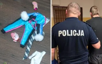 Włamywacz ukradł bieliznę i ubranka dla lalek z domu w Tuchomiu (FOTO: KPP Kartuzy)