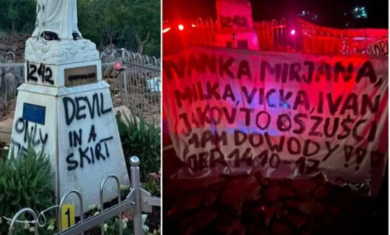 Polak podejrzany o profanację w Medjugorje. Wcześniej szedł tam jako pielgrzym (FOTO: mat. prasowe)