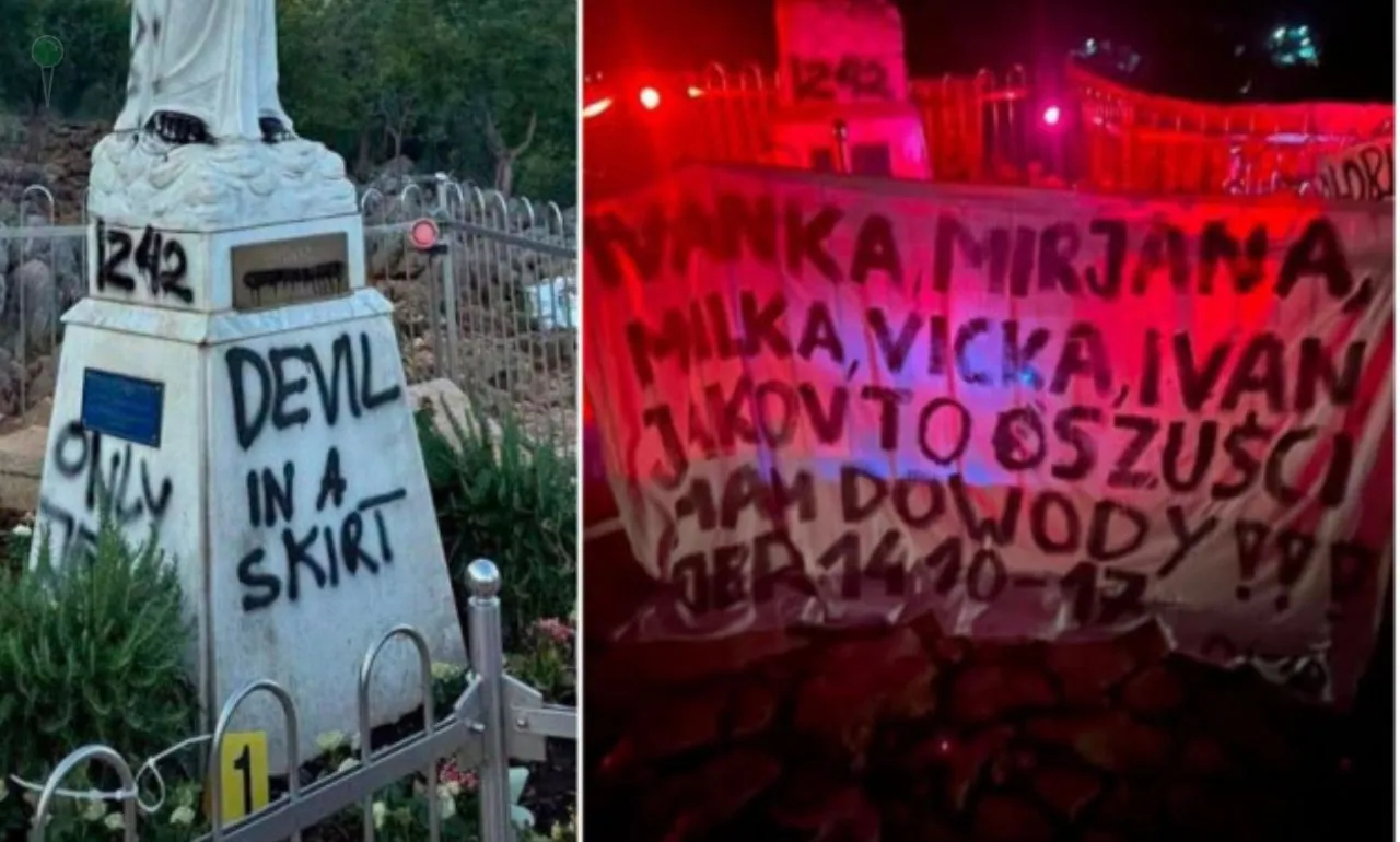 Polak podejrzany o profanację w Medjugorje. Wcześniej szedł tam jako pielgrzym (FOTO: mat. prasowe)