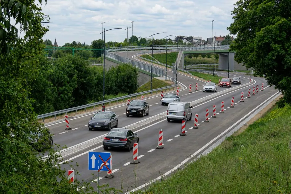 Połączenie ul. Strzeleckiego z ul. Grunwaldzką prowadzącą do Gdańska. (FOTO: wbijamszpile.pl)
