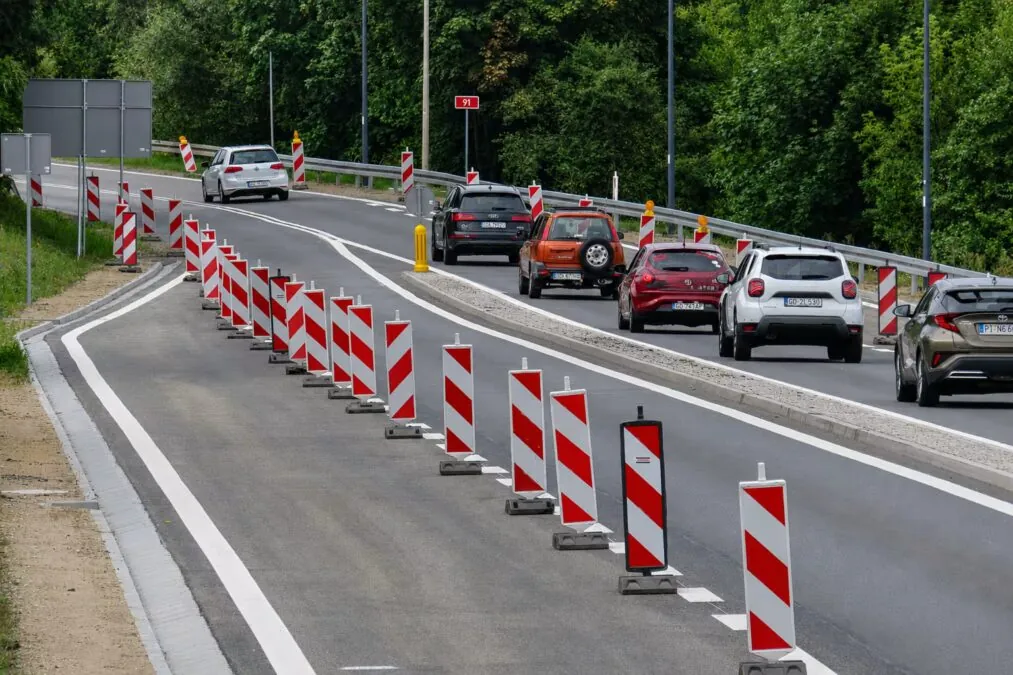 Połączenie ul. Strzeleckiego z ul. Grunwaldzką prowadzącą do Gdańska. (FOTO: wbijamszpile.pl)