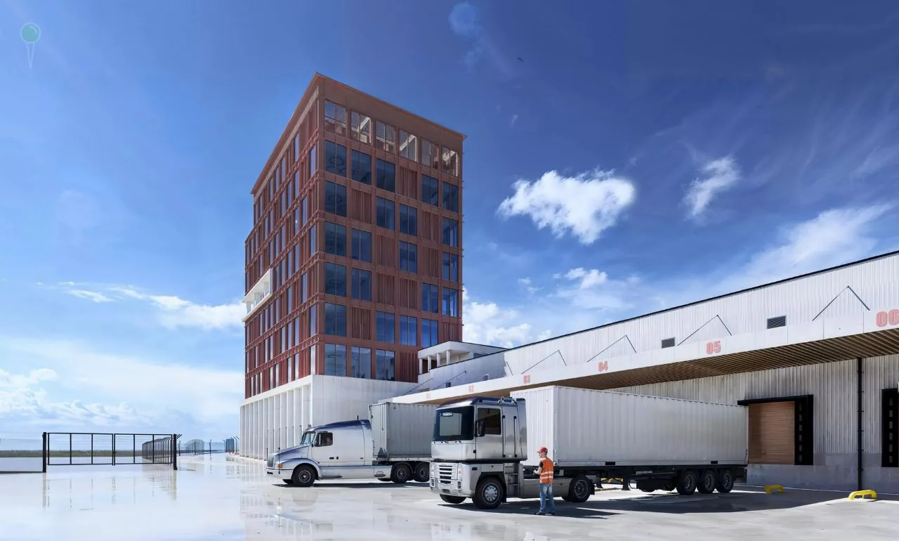 Nowy 9-kondygnacyjny biurowiec powstanie w Porcie Gdańsk (FOTO: Port Gdańsk)