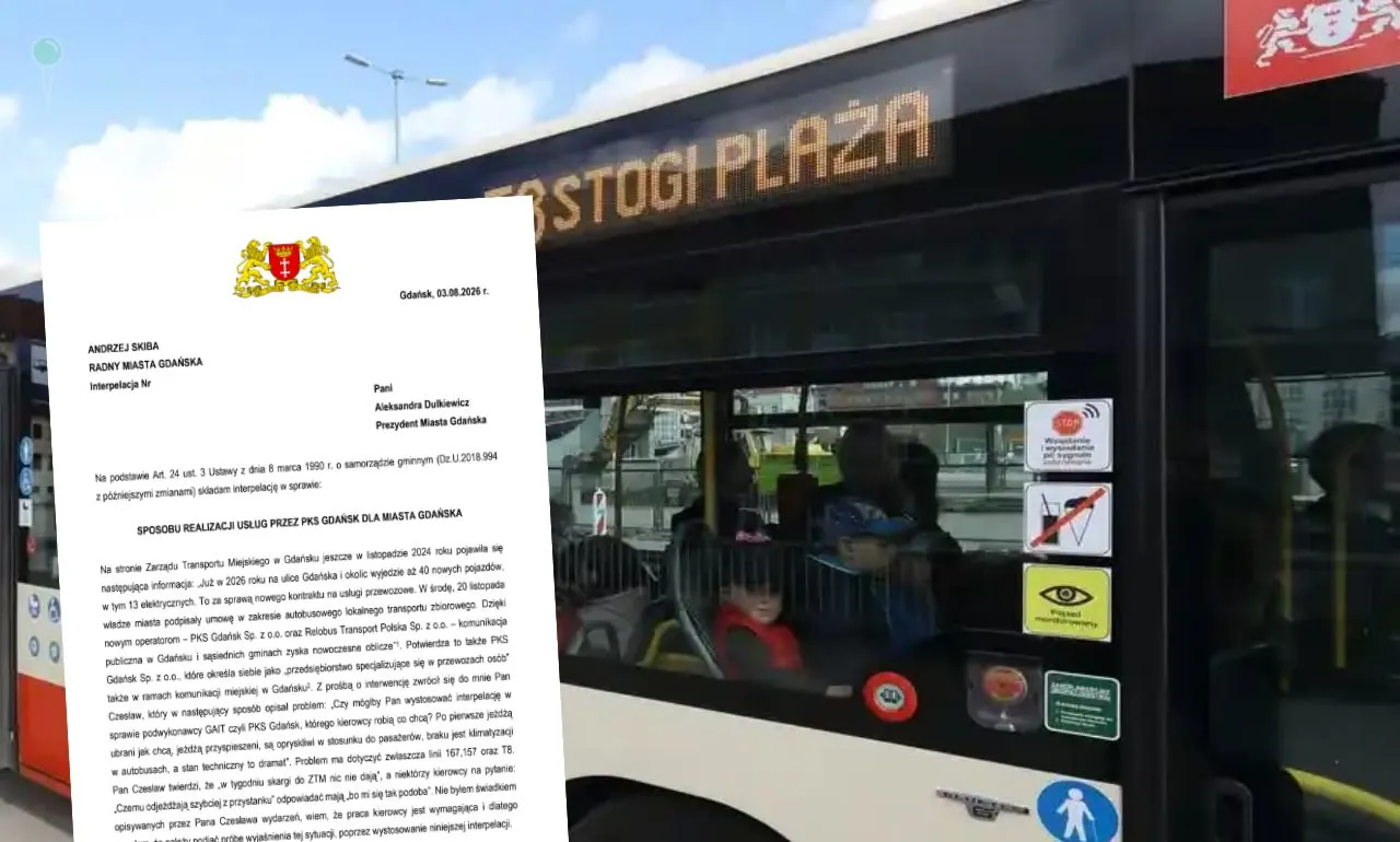 Radny pyta o PKS Gdańsk po śmiertelnym wypadku (FOTO: ZTM)