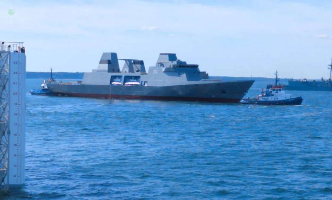 ORP „Wicher” zwodowany. Fregata wraca do stoczni
