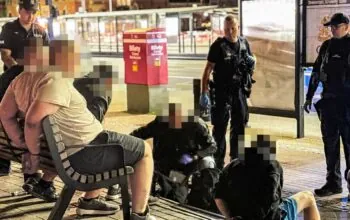 Rozbój na obywatelu Czech w centrum Gdańska. Czterech zatrzymanych (FOTO: KMP Gdańsk)