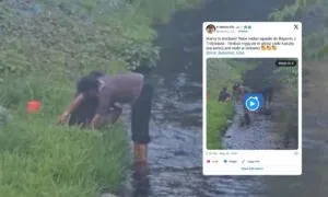 Obywatele Indii kąpali się w rzece w Gdyni. Sprawę komentuje poseł z Pomorza