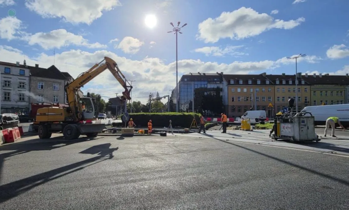 <span class="nowosc-label">Nowość!</span> Gdańsk kończy przebudowę na węźle Hucisko za ponad 15 mln zł