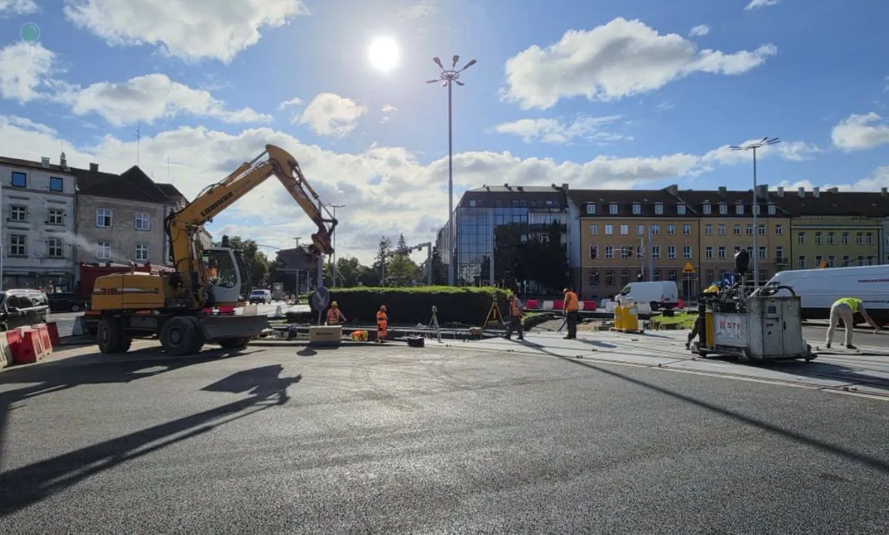 Gdańsk kończy przebudowę na węźle Hucisko za ponad 15 mln zł (FOTO: GZD/FB)