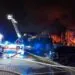 Spłonęła hurtownia zabawek w Gdyni (FOTO: KW PSP Gdańsk)