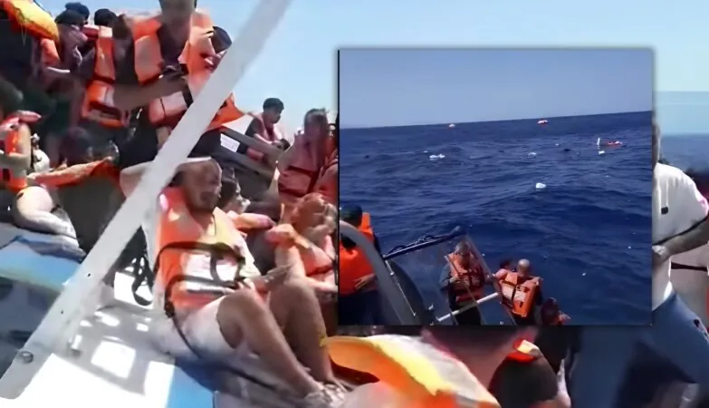Prom z 267 osobami wywrócił się u wybrzeży Cypru. Trwa akcja ratunkowa