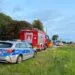 Śmiertelny wypadek w Nowym Dworze. Droga zablokowana