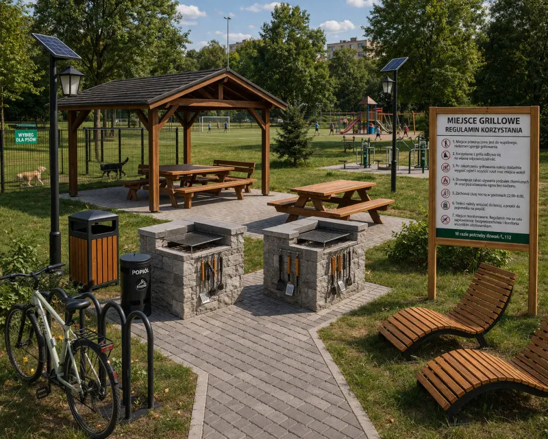Grillowanie za 180 tys. zł (FOTO: Budżet Obywatelski 2027/gdansk.pl)