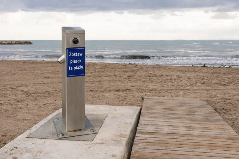 Piasek ma zostać na plaży (FOTO: Budżet Obywatelski 2027/gdansk.pl)