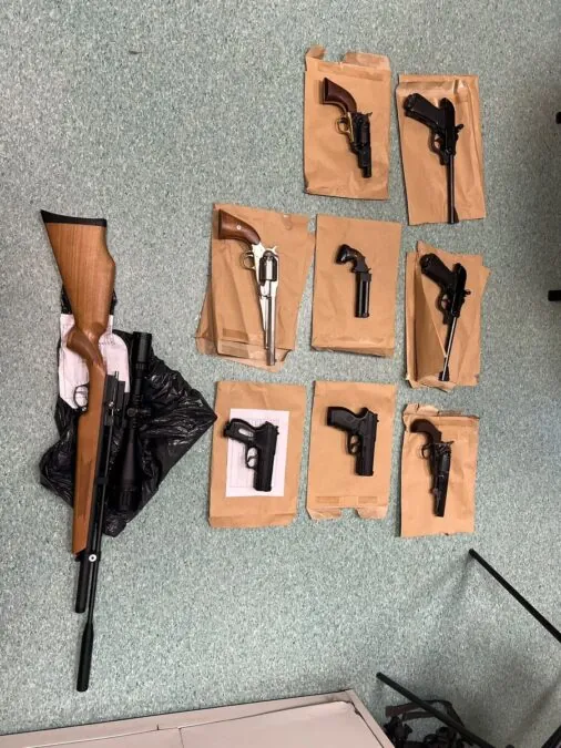 Strzał z wiatrówki do kobiety w Gdańsku. Policja zatrzymała podejrzanego (FOTO: KMP Gdańsk)
