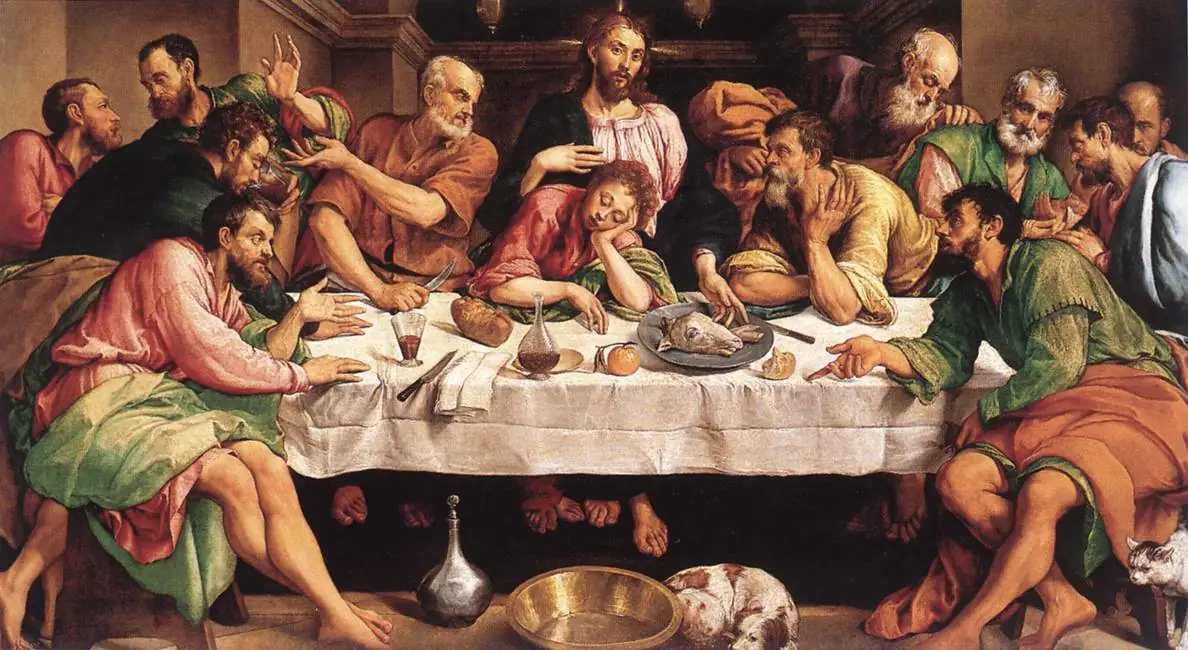 Ostatnia wieczerza Jacopo Bassano, c. 1546 (FOTO: Galeria Borghese)