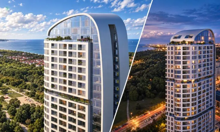 Big Boy rośnie na Przymorzu. Tak powstaje niemal 100-metrowa wieża (FOTO: materiały inwestora)