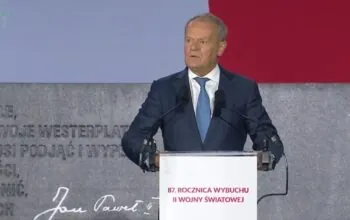 Donald Tusk na Westerplatte: musimy pomóc Ukrainie przetrwać (FOTO: gdansk.pl)